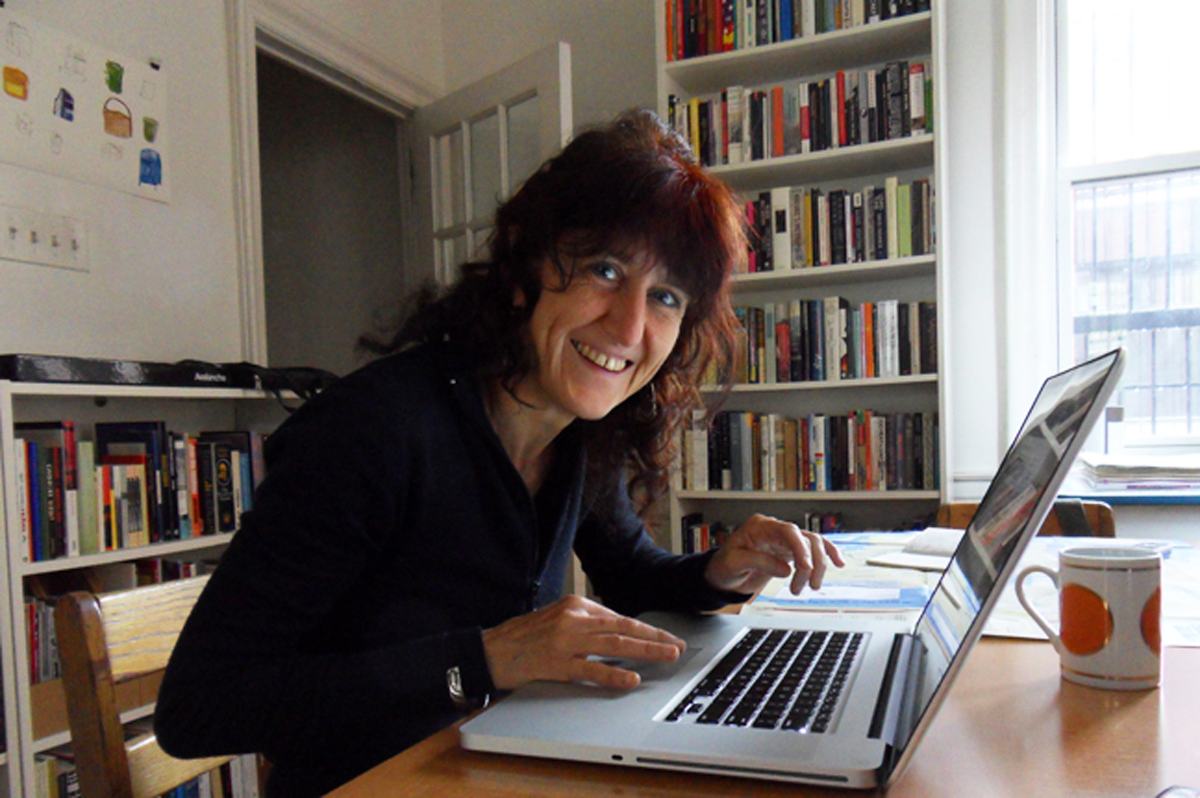 Monica Dematté visiting in Brooklyn, 2014